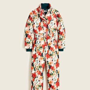 Jcrew Floral Puffer Snowsuit PrimaLoft in Liberty® Hazy Days floral, NWT, size M